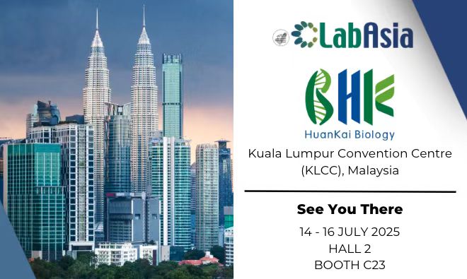 Join HuanKai Biology at Lab Asia 2025!